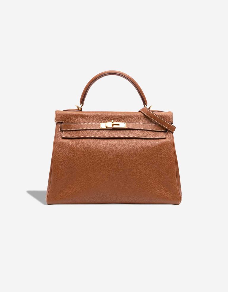 Hermès Kelly 32 Togo Gold Front | Sell your designer bag