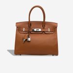 Hermès Birkin 30 Barenia Fauve Front | Sell your designer bag