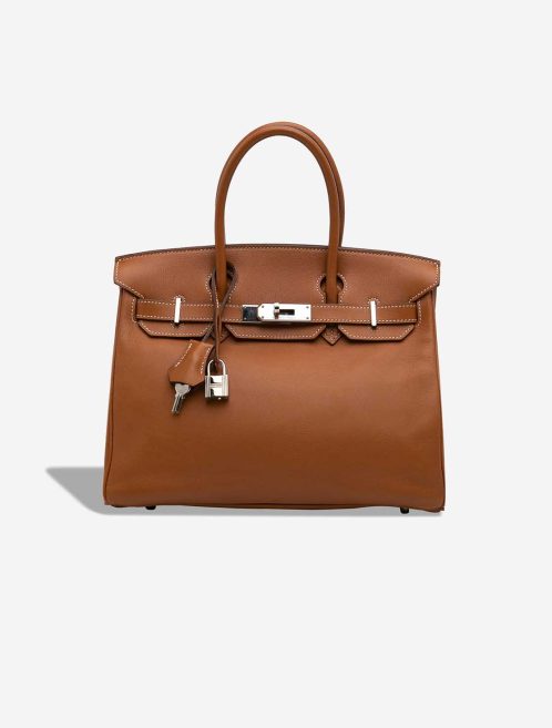 Hermès Birkin 30 Barenia Fauve Front | Sell your designer bag