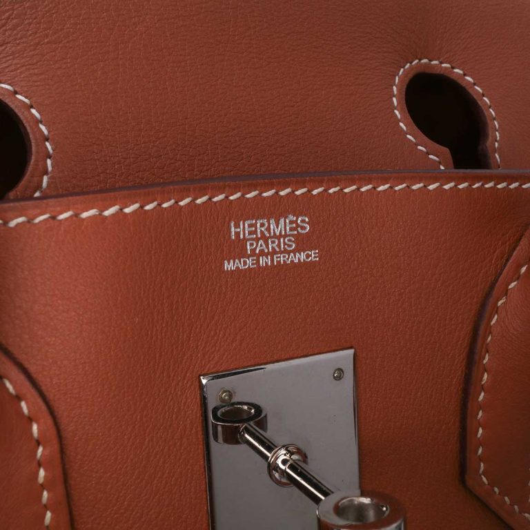 Hermès Birkin 30 Barenia Fauve Closing System | Sell your designer bag