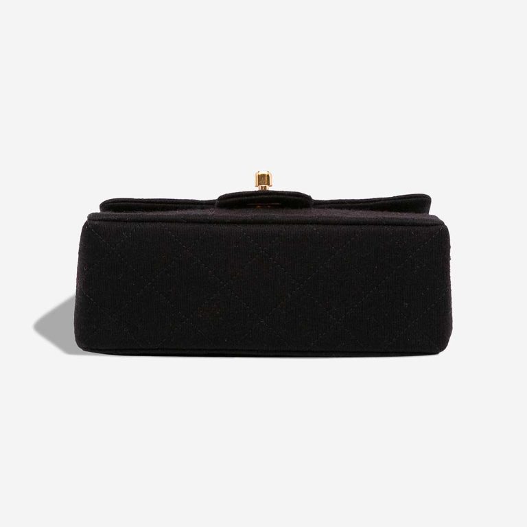 Chanel Timeless Mini Square Jersey Black | Sell your designer bag