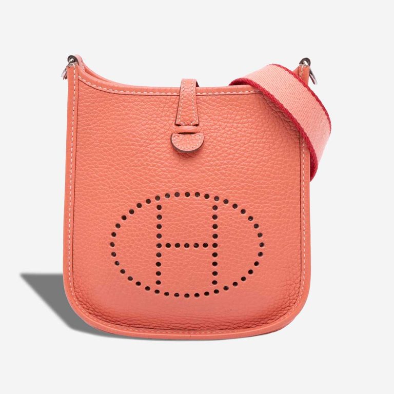 Hermès Evelyne 16 Taurillon Clémence Crevette Front | Sell your designer bag