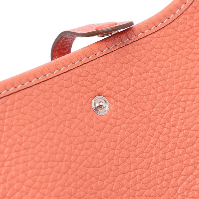 Hermès Evelyne 16 Taurillon Clémence Crevette Front | Sell your designer bag