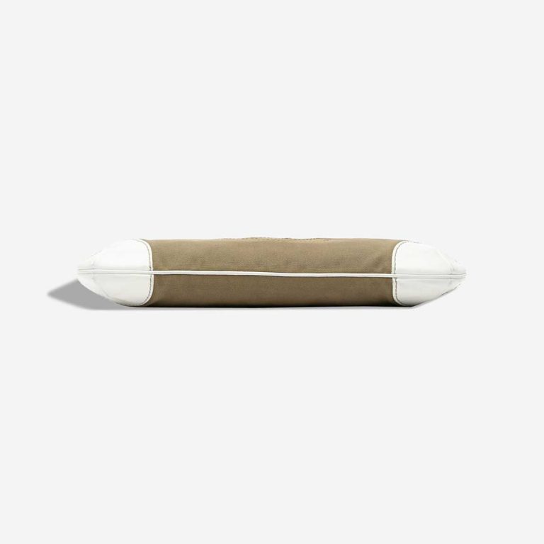 Chanel Olsen CC Shoulder Bag Canvas / Lamb Brown / White | Sell your designer bag