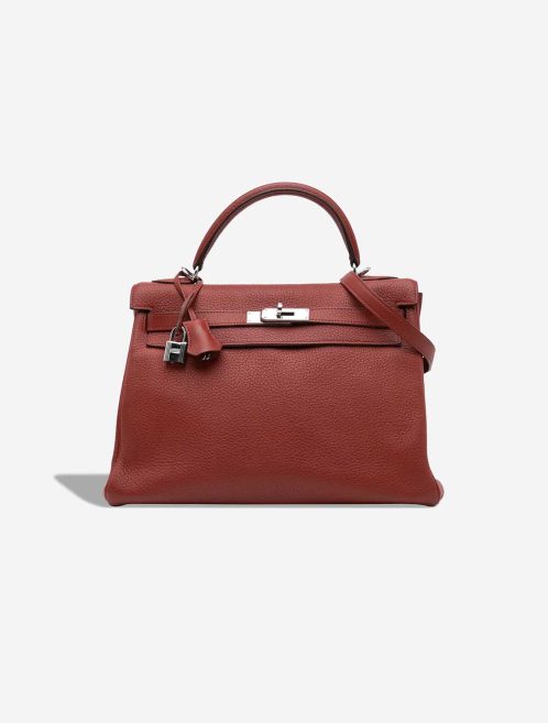 Hermès Kelly 32 Clémence Rouge H Front | Sell your designer bag