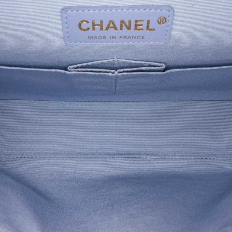 Chanel Timeless Medium Lamb White / Watercolour Inside | Sell your designer bag