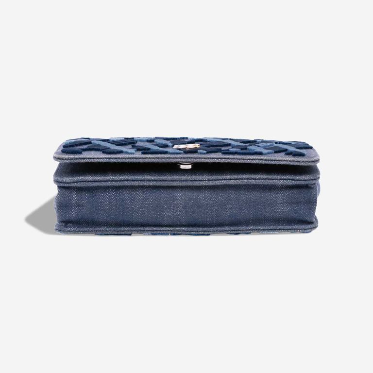 Chanel Wallet On Chain Denim / Velvet Blue | Sell your designer bag