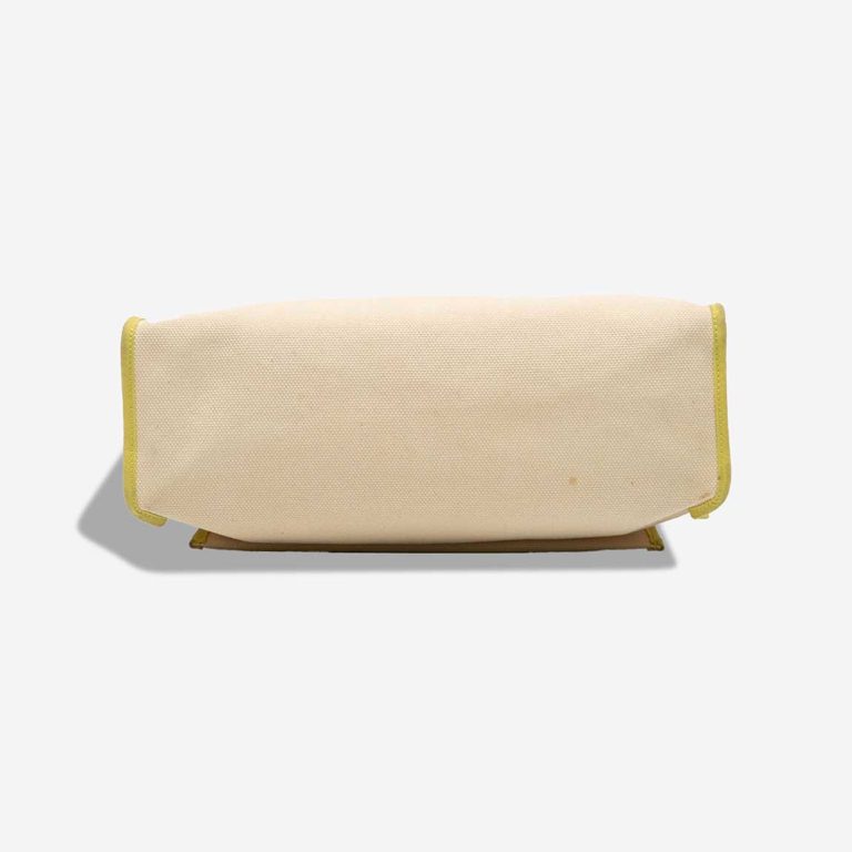 Hermès Herbag 31 Toile / Vache Hunter Lime / Sable Naturel / Vanille Front | Sell your designer bag