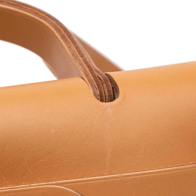 Hermès Herbag 31 Toile / Vache Hunter Lime / Sable Naturel / Vanille Front | Sell your designer bag