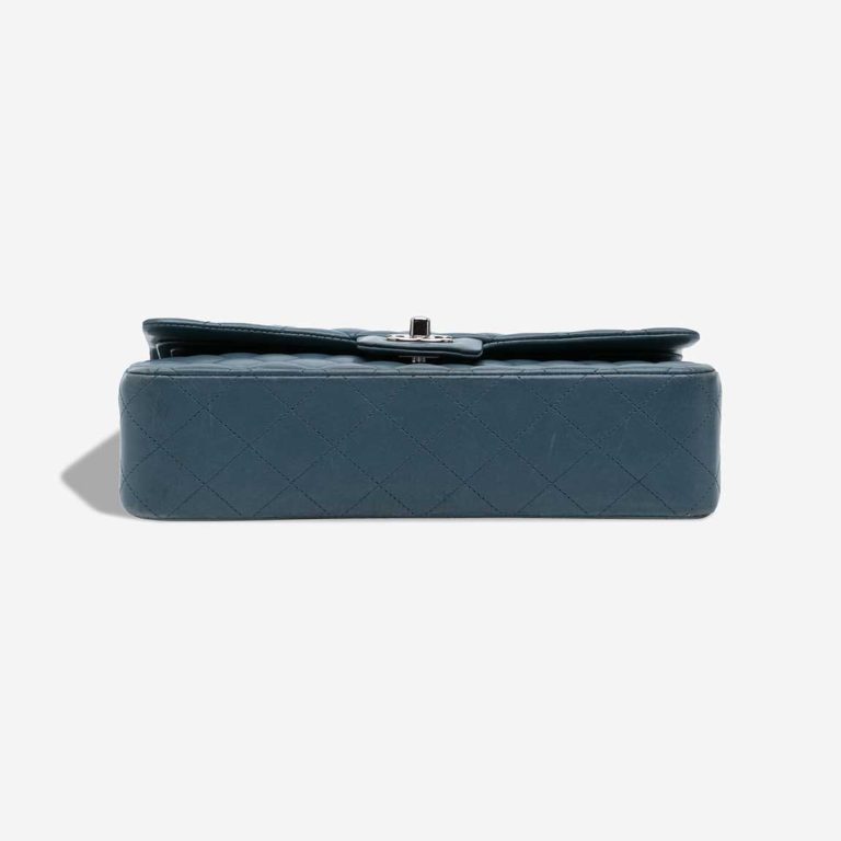 Chanel Timeless Medium Lamb Blue Logo | Sell your designer bag