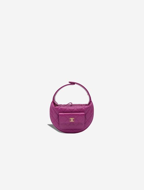 Chanel Timeless Hobo Caviar Purple Front | Sell your designer bag