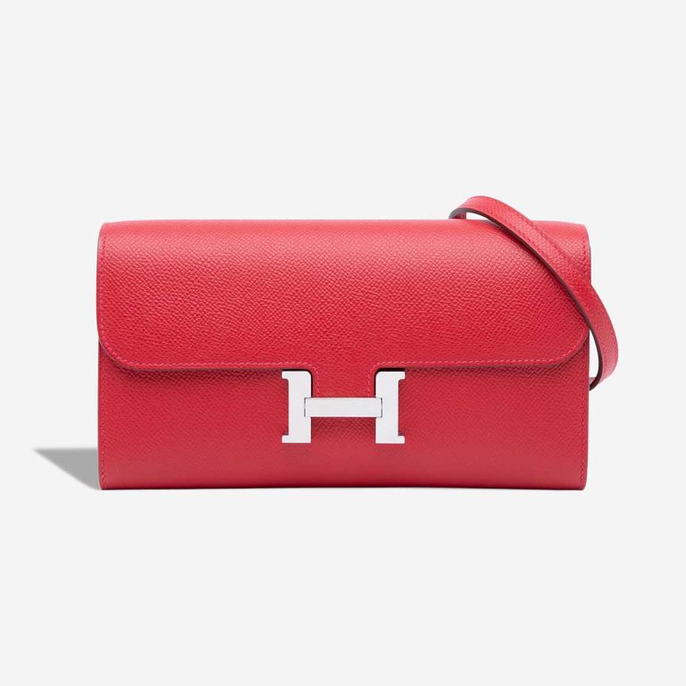 Hermès Constance To Go Epsom Rouge Vif Front | Sell your designer bag