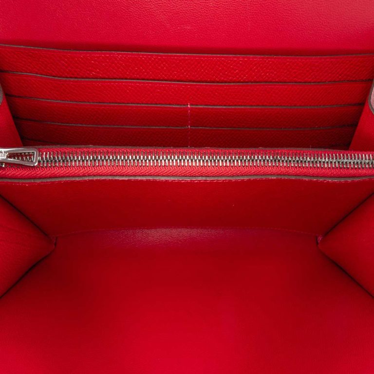 Hermès Constance To Go Epsom Rouge Vif Inside | Sell your designer bag