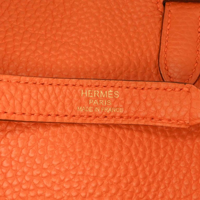 Hermès Kelly 32 Togo Orange H Logo | Sell your designer bag
