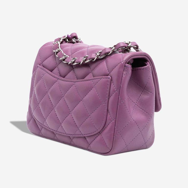 Chanel Timeless Mini Square Lamb Purple | Sell your designer bag