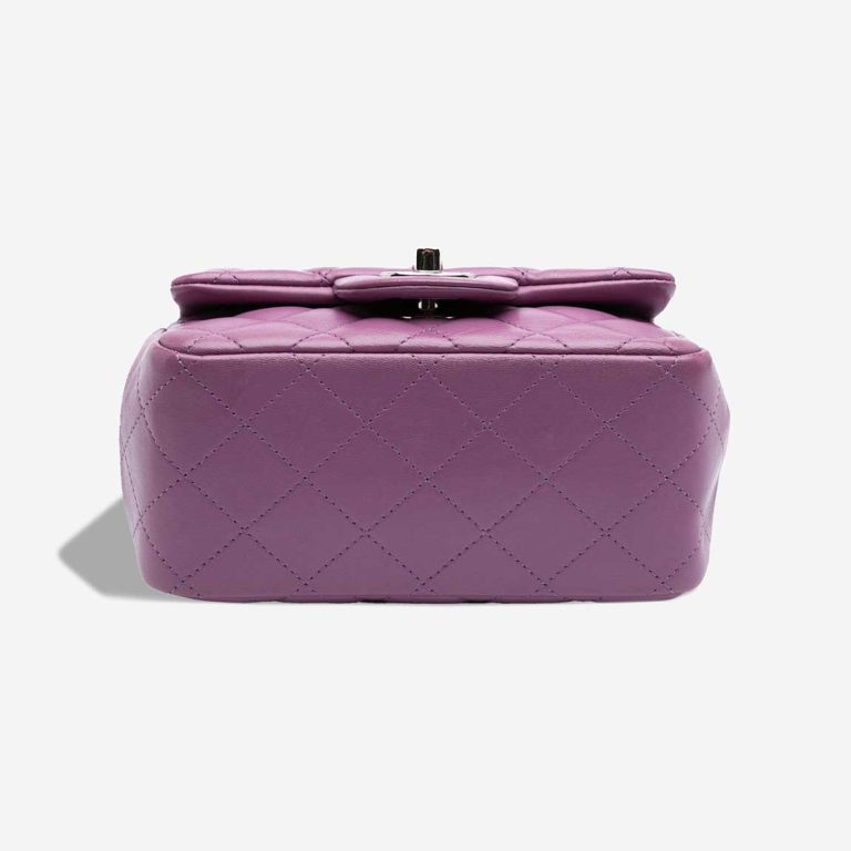 Chanel Timeless Mini Square Lamb Purple | Sell your designer bag