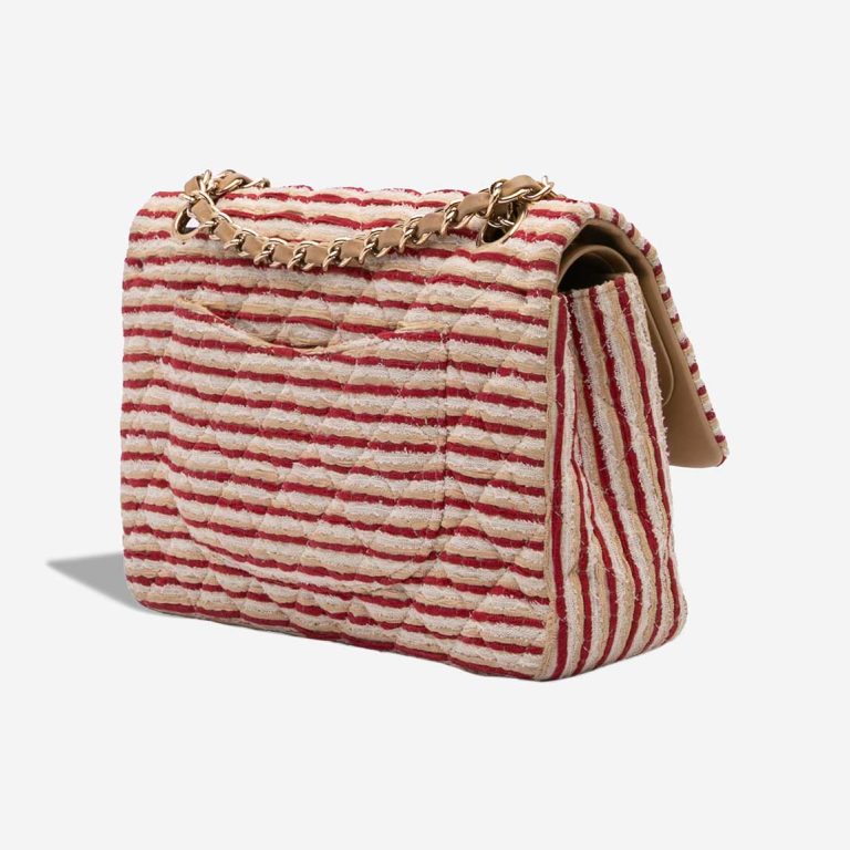 Chanel Timeless Coco Sailor Medium Silk / Canvas Red / White | Sell your designer bag