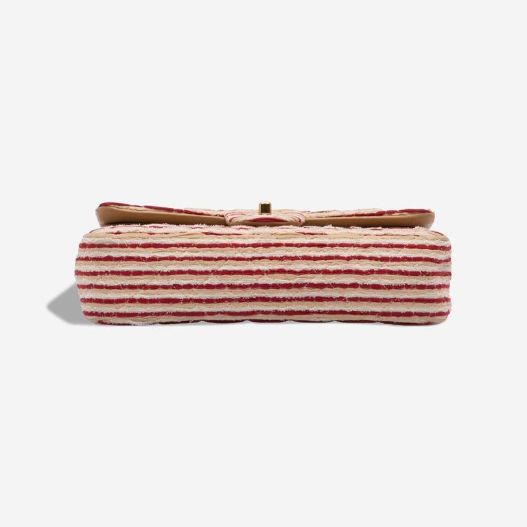 Chanel Timeless Coco Sailor Medium Silk / Canvas Red / White | Sell your designer bag