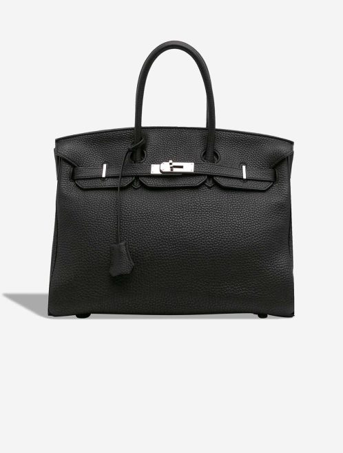 Hermès Birkin 35 Togo Black Front | Sell your designer bag