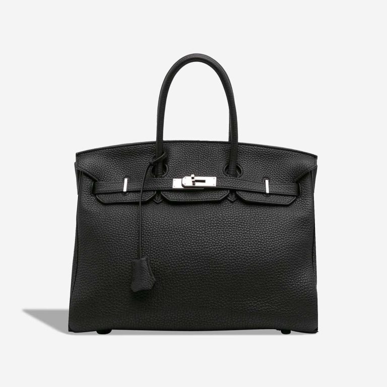 Hermès Birkin 35 Togo Black Front | Sell your designer bag