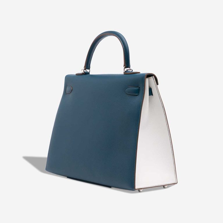 Hermès Kelly Flag 35 Epsom Colvert / White | Sell your designer bag