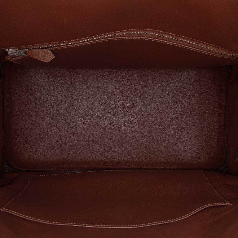 Hermès Birkin 35 Togo Brûlée Inside | Sell your designer bag