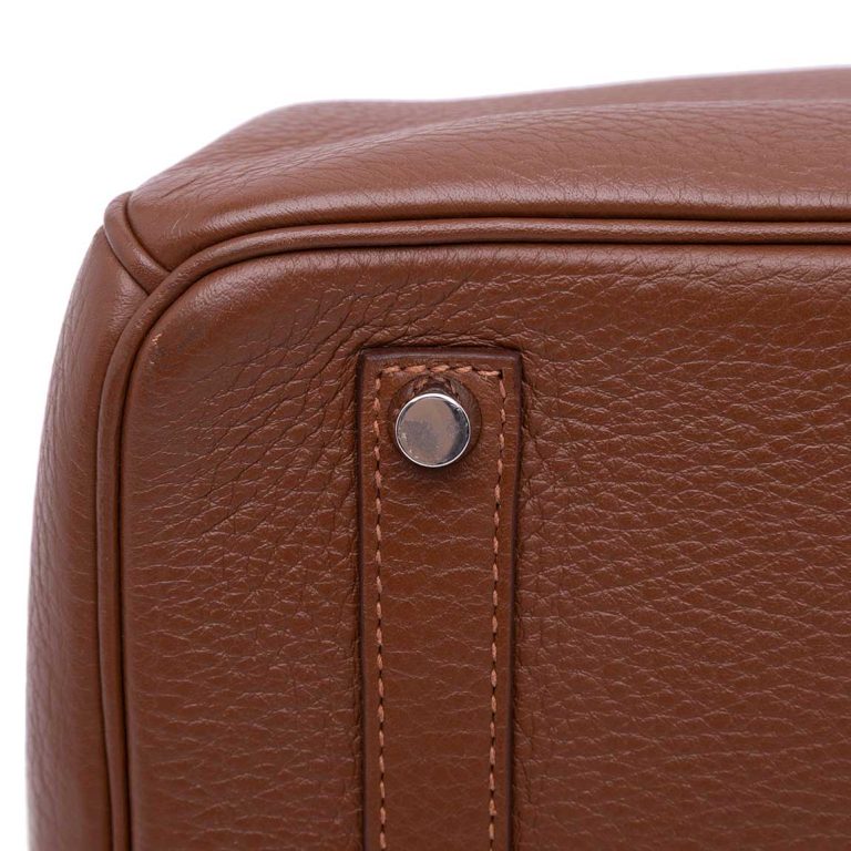 Hermès Birkin 35 Togo Brûlée Signs of wear | Sell your designer bag