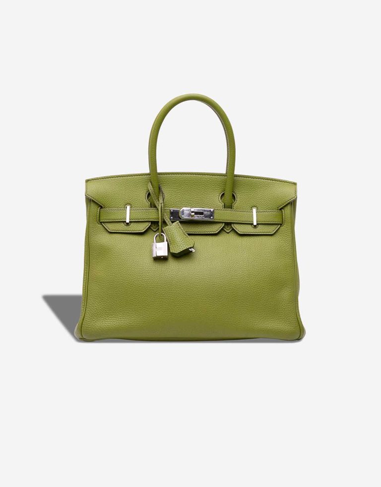 Hermès Birkin 30 Togo Vert Chartreuse Front | Sell your designer bag