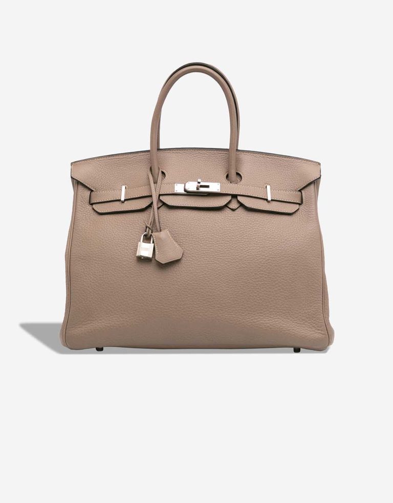 Hermès Birkin 35 Togo Gris Tourterelle Front | Sell your designer bag