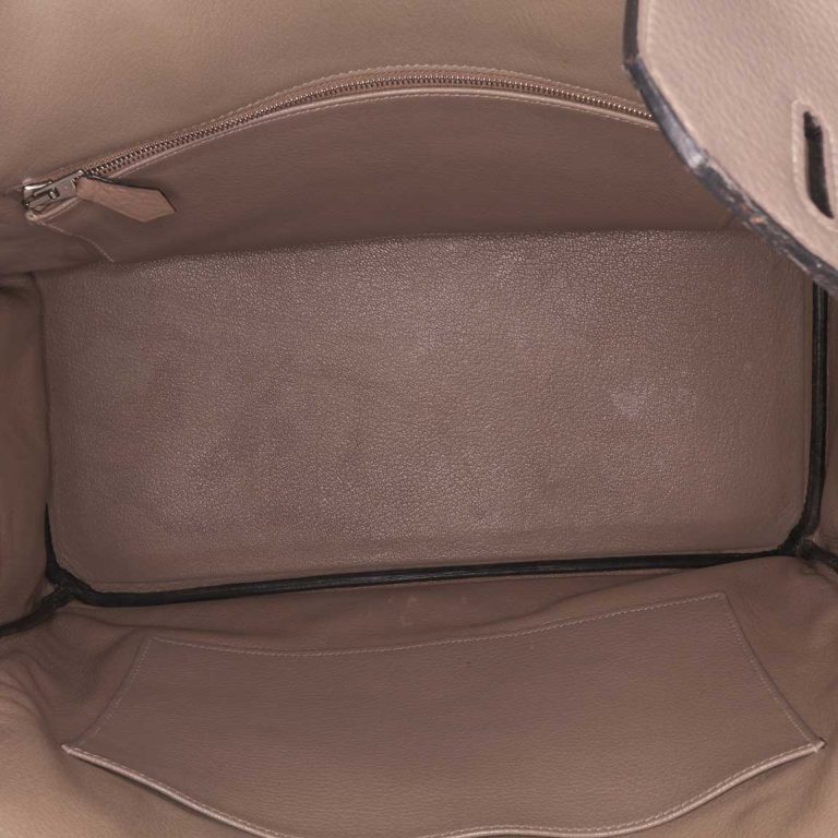 Hermès Birkin 35 Togo Gris Tourterelle Inside | Sell your designer bag