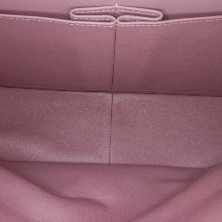 Chanel Timeless Jumbo Caviar Violet Inside | Sell your designer bag