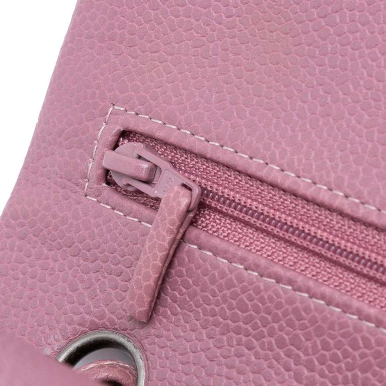 Chanel Timeless Jumbo Caviar Violet Signs of wear | Sell your designer bag