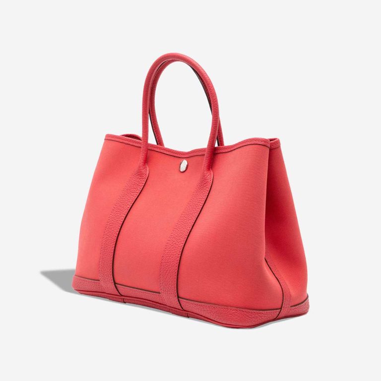 Hermès Garden Party 30 Toile / Veau Négonda Rouge Pivoine | Sell your designer bag