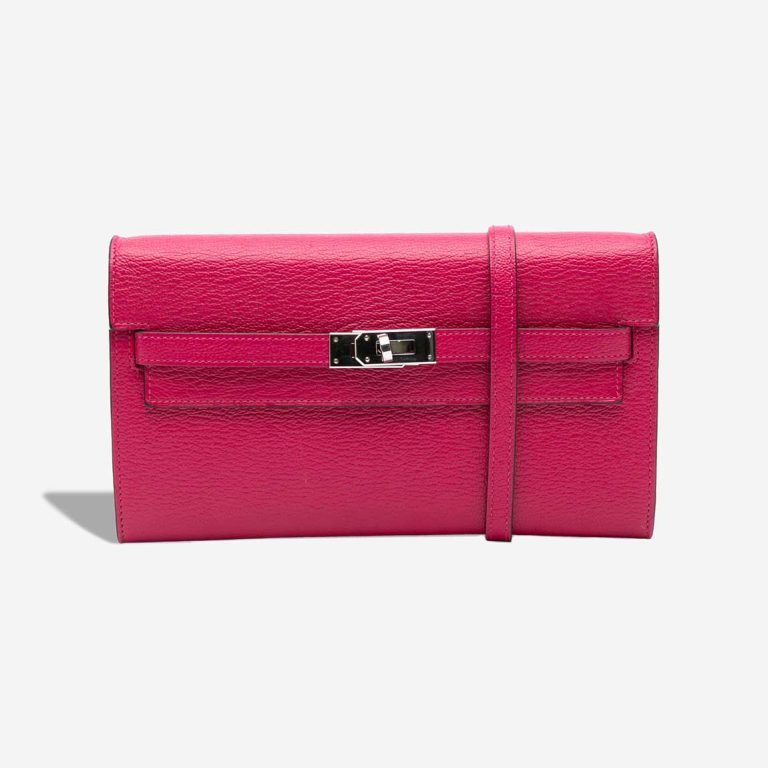 Hermès Kelly To Go Chèvre Mysore Rose Mexico Front | Sell your designer bag