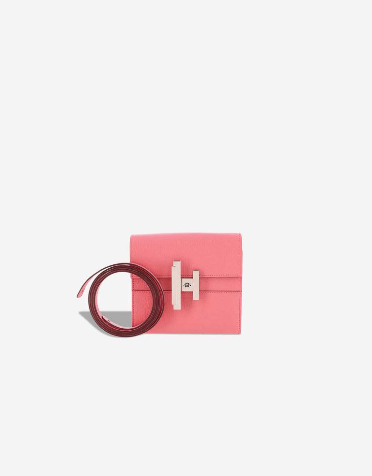 Hermès Cinhetic To Go Epsom Rose Confetti Front | Sell your designer bag