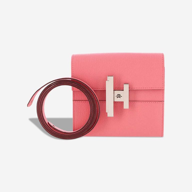Pre-owned Hermès bag Cinhetic To Go Epsom Rose Confetti Pink | Sell your designer bag on Saclab.com