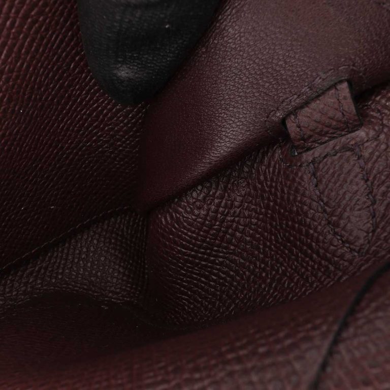 Hermès Kelly To Go Epsom Rouge Sellier Signs of wear | Sell your designer bag