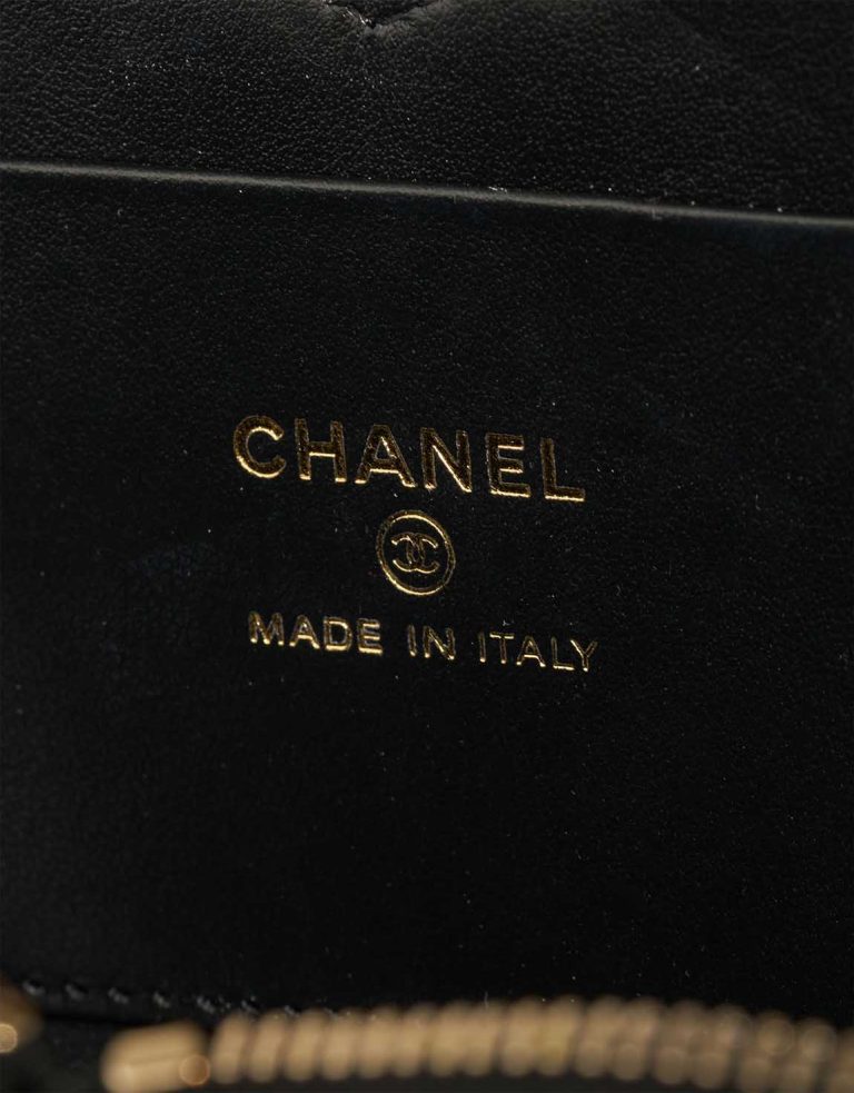 Chanel Timeless Heart Double Bag Small Patent Black / Beige Logo | Sell your designer bag
