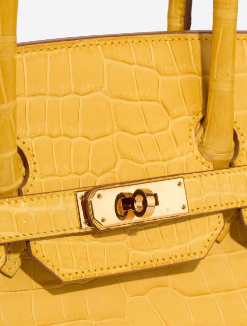 Hermès Birkin 35 Porosus Crocodile Mimosa Closing System | Sell your designer bag