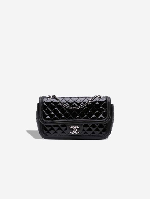 Chanel Timeless Medium Patent / Lamb Black Front | Sell your designer bag