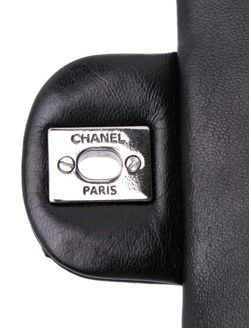 Chanel Timeless Medium Patent / Lamb Black Closing System | Sell your designer bag