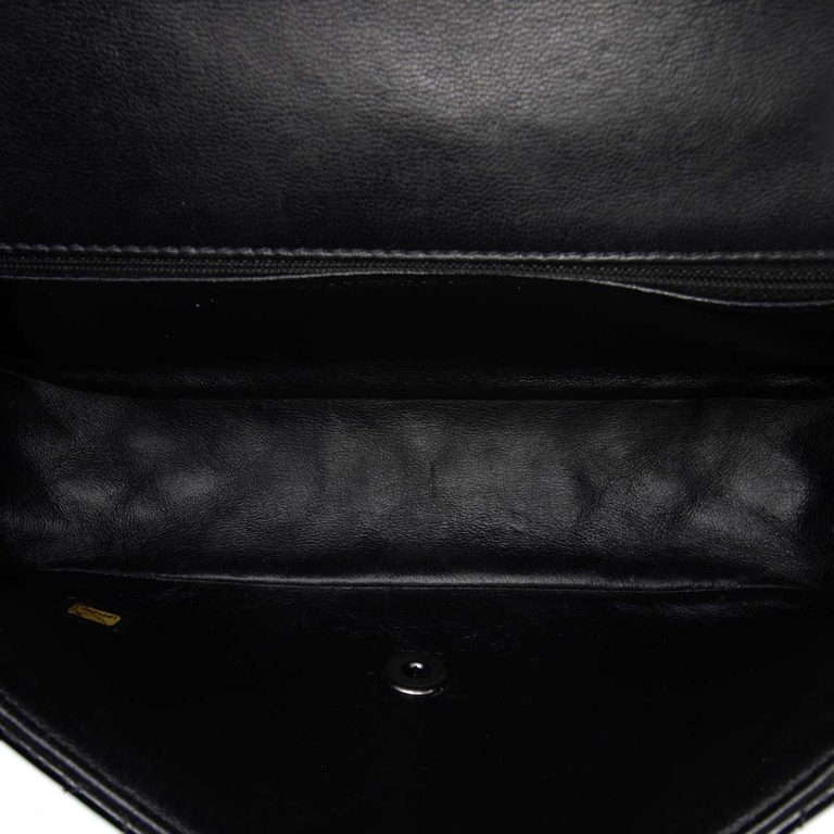 Chanel Timeless Medium Patent / Lamb Black Inside | Sell your designer bag