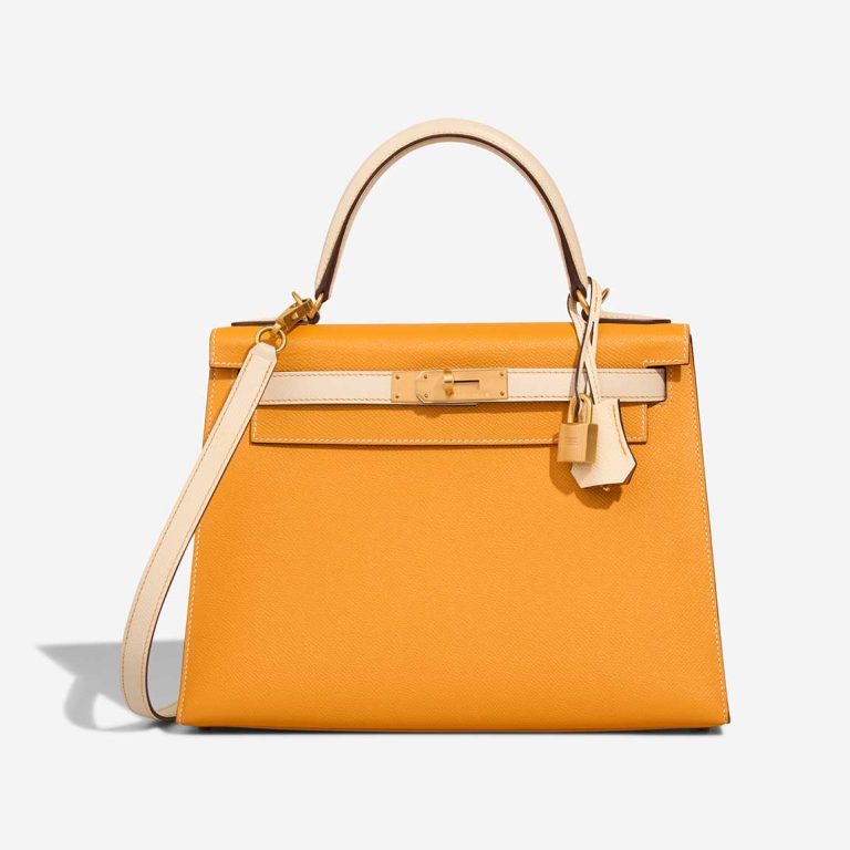 Hermès Kelly HSS 28 Epsom Jaune d'Or / Nata Front | Sell your designer bag