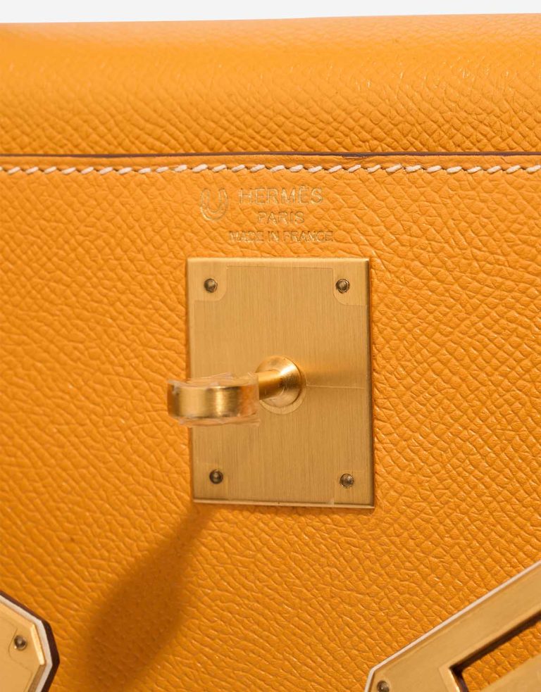 Hermès Kelly HSS 28 Epsom Jaune d'Or / Nata Logo | Sell your designer bag