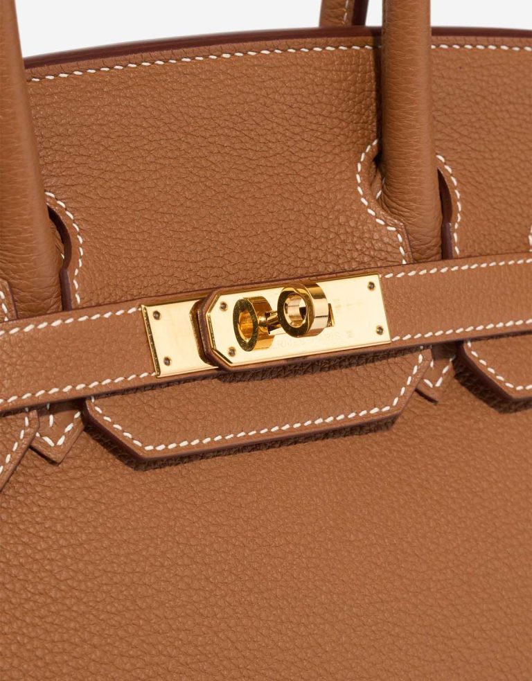 Hermès Birkin 30 Togo Gold Closing System | Sell your designer bag