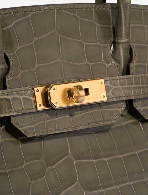 Hermès Birkin 30 Niloticus Crocodile Gris Tourterelle Closing System | Sell your designer bag