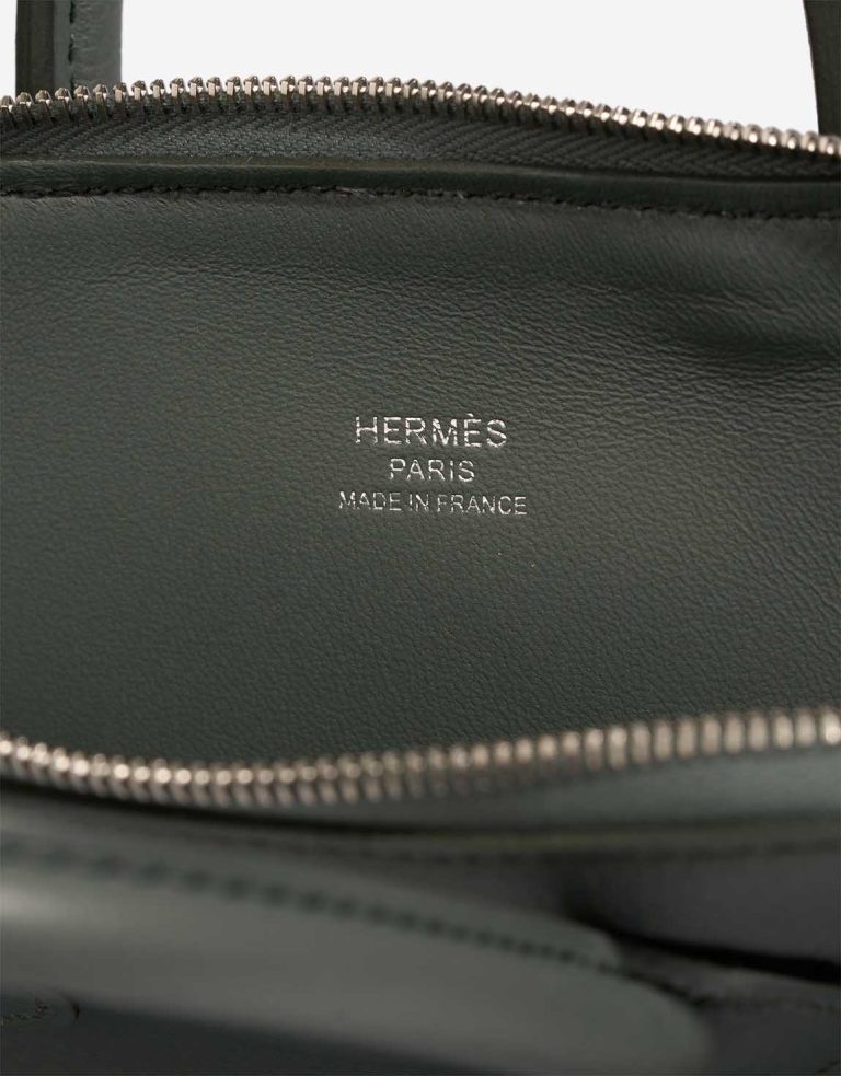 Hermès Bolide Mini Evercolor Vert Amande Logo | Sell your designer bag