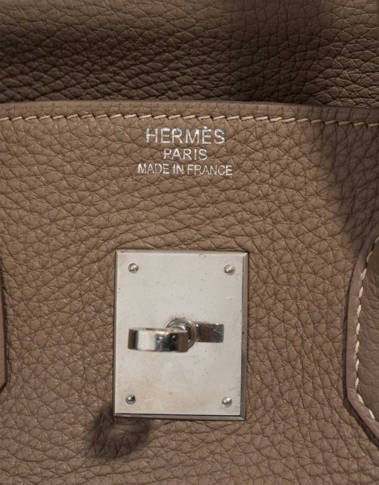 Hermès Birkin 35 Clémence Étoupe Logo | Sell your designer bag