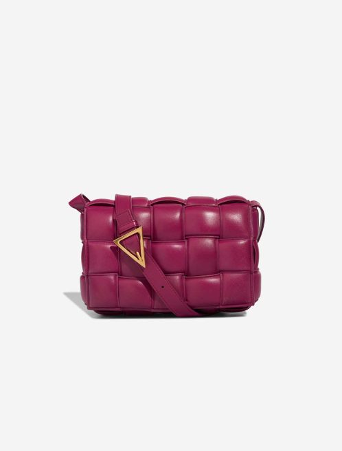 Bottega Veneta Cassette Lamb Purple Front | Sell your designer bag