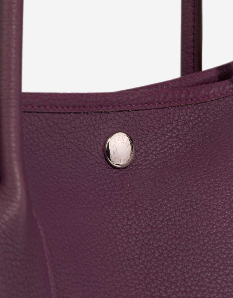 Hermès Garden Party 36 Veau Négonda Cassis Closing System | Sell your designer bag